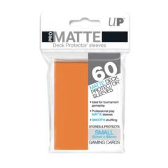 PRO-Matte Small Size Deck Protector sleeves (60 ct.) Orange